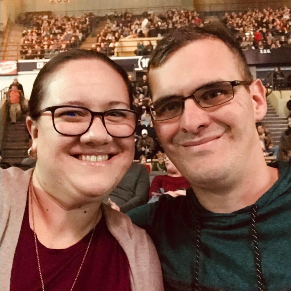 Before the Trans Siberian Orchestra concert at the DCU Center