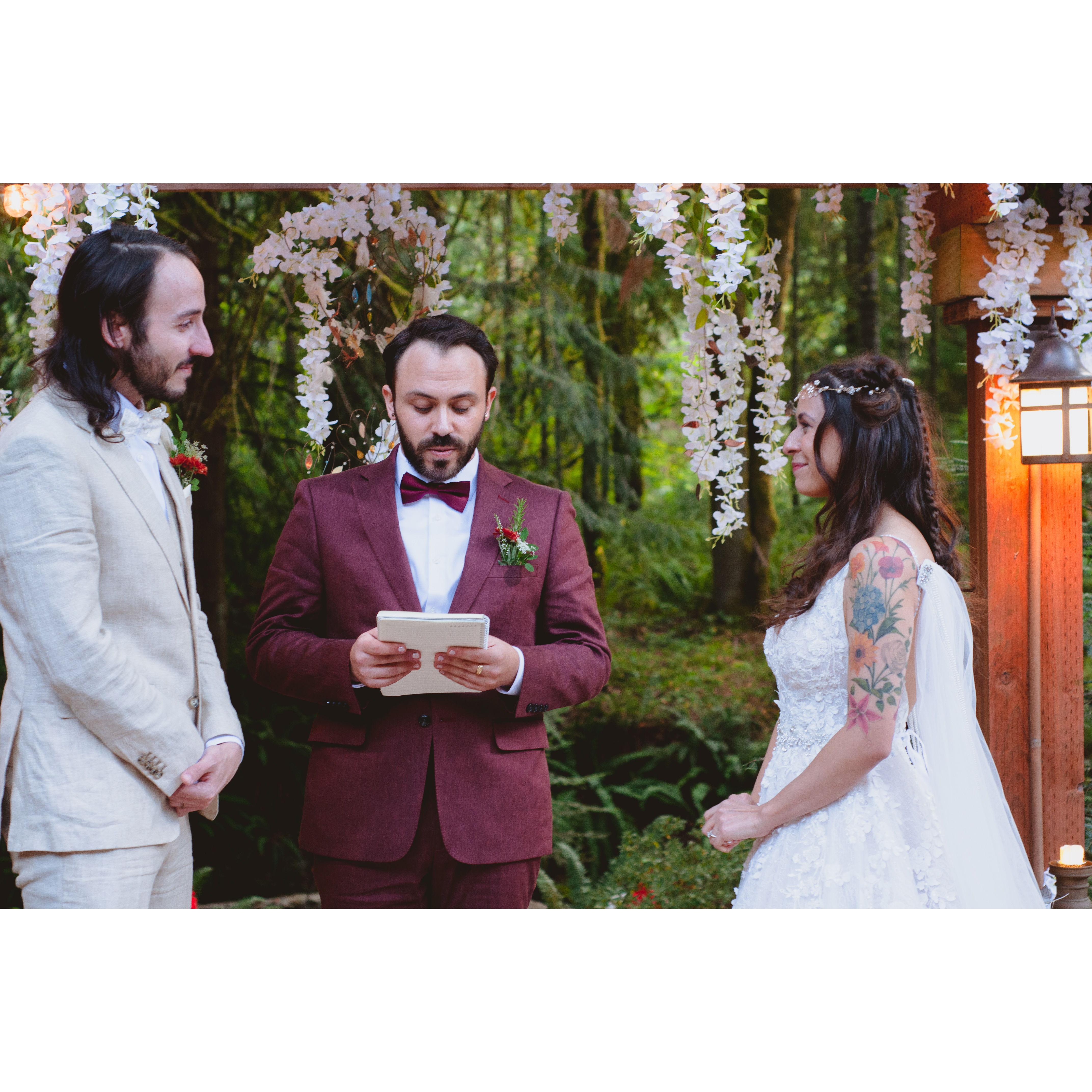 Saying our "I Do's"