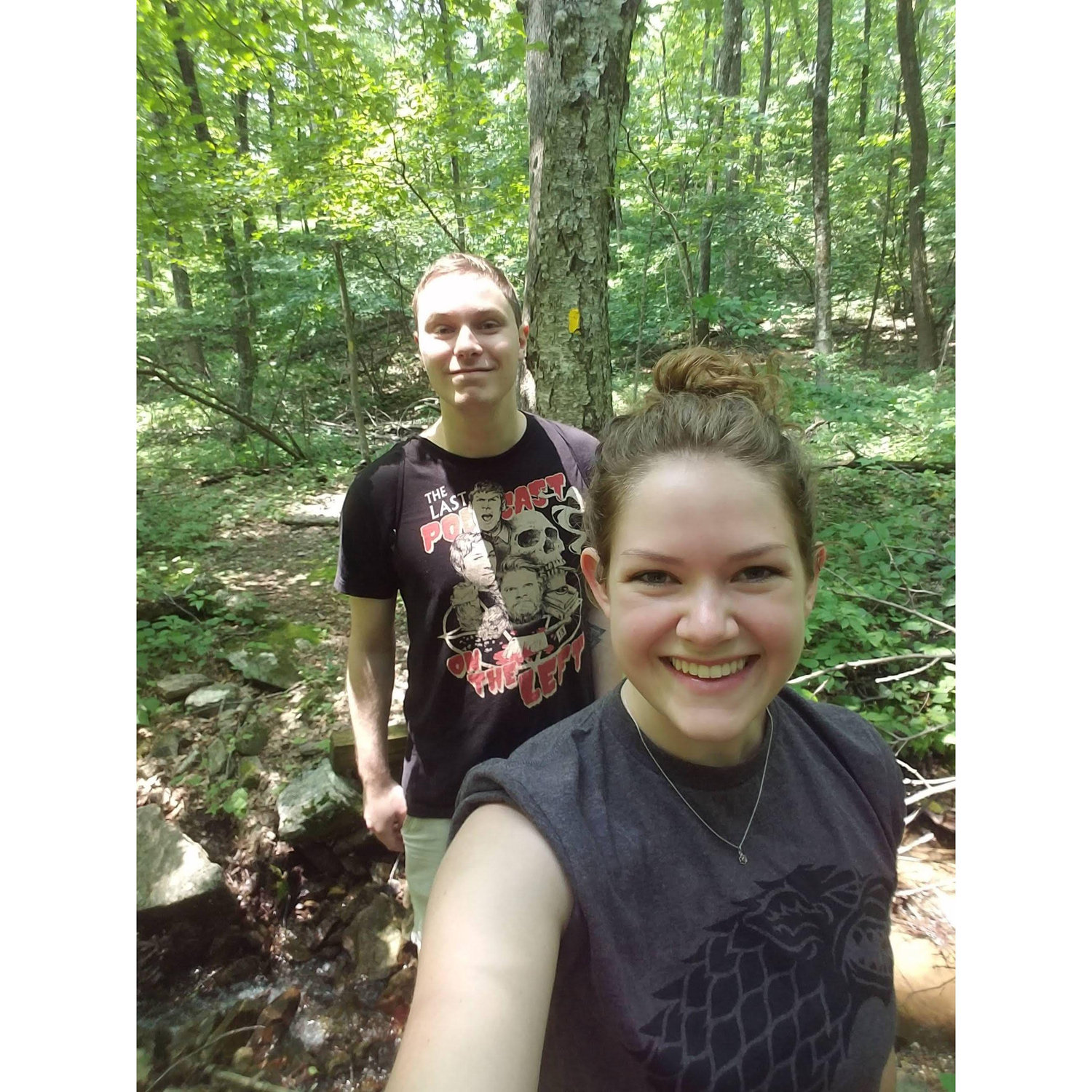 Hiking together in June 2019!