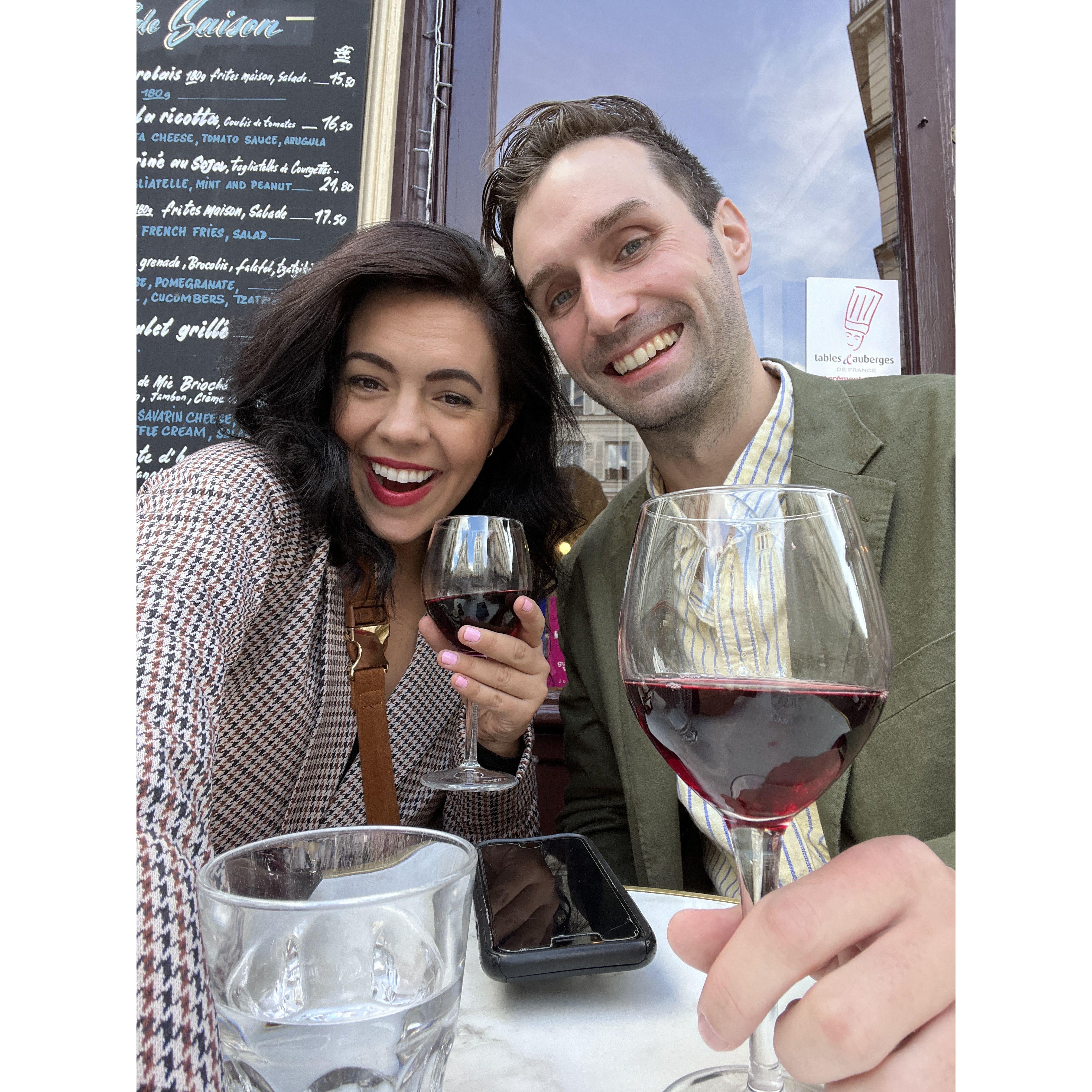 Red wine? In Paris? Revolutionary