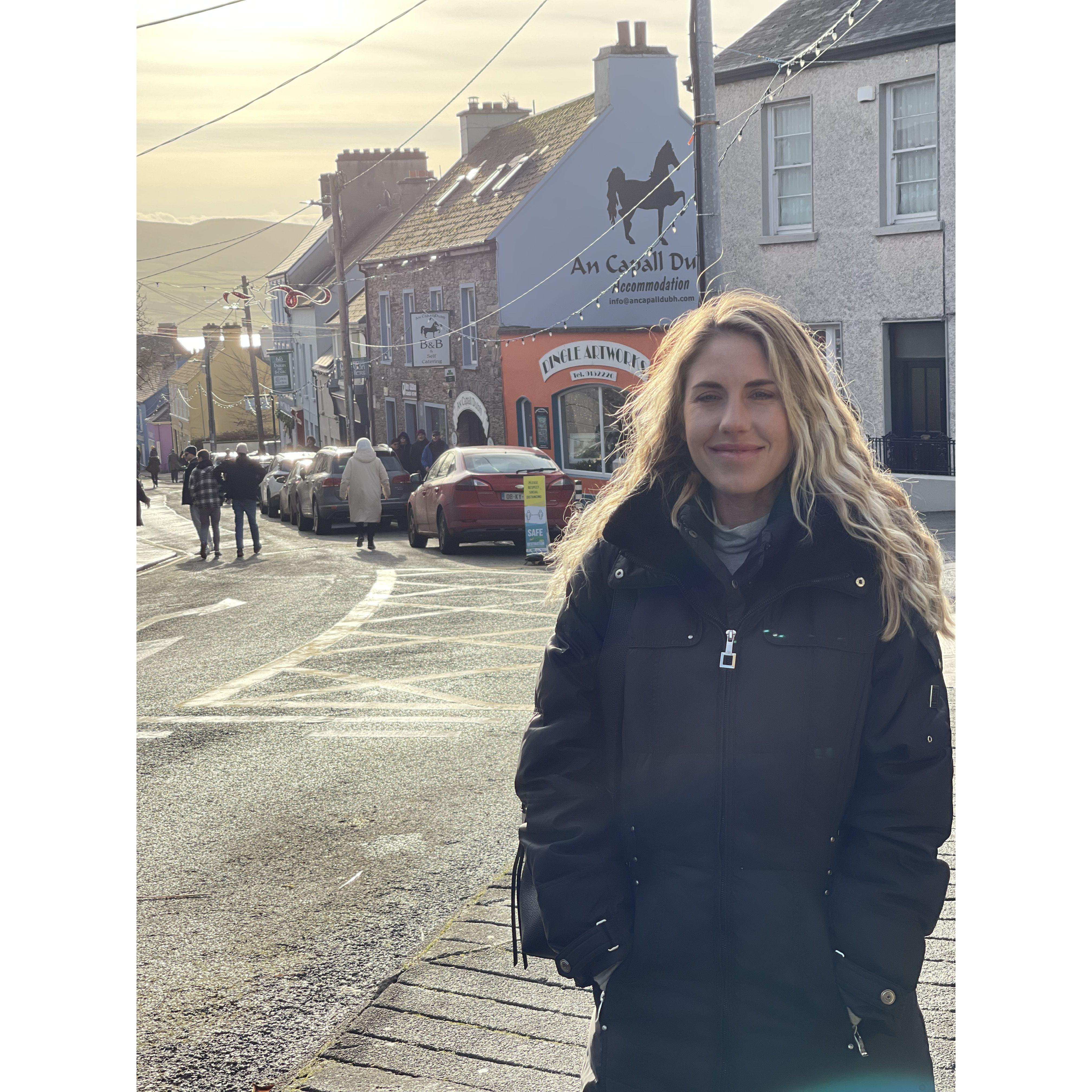 Dec 2022 - Dingle, Ireland - Jackie being cute x2