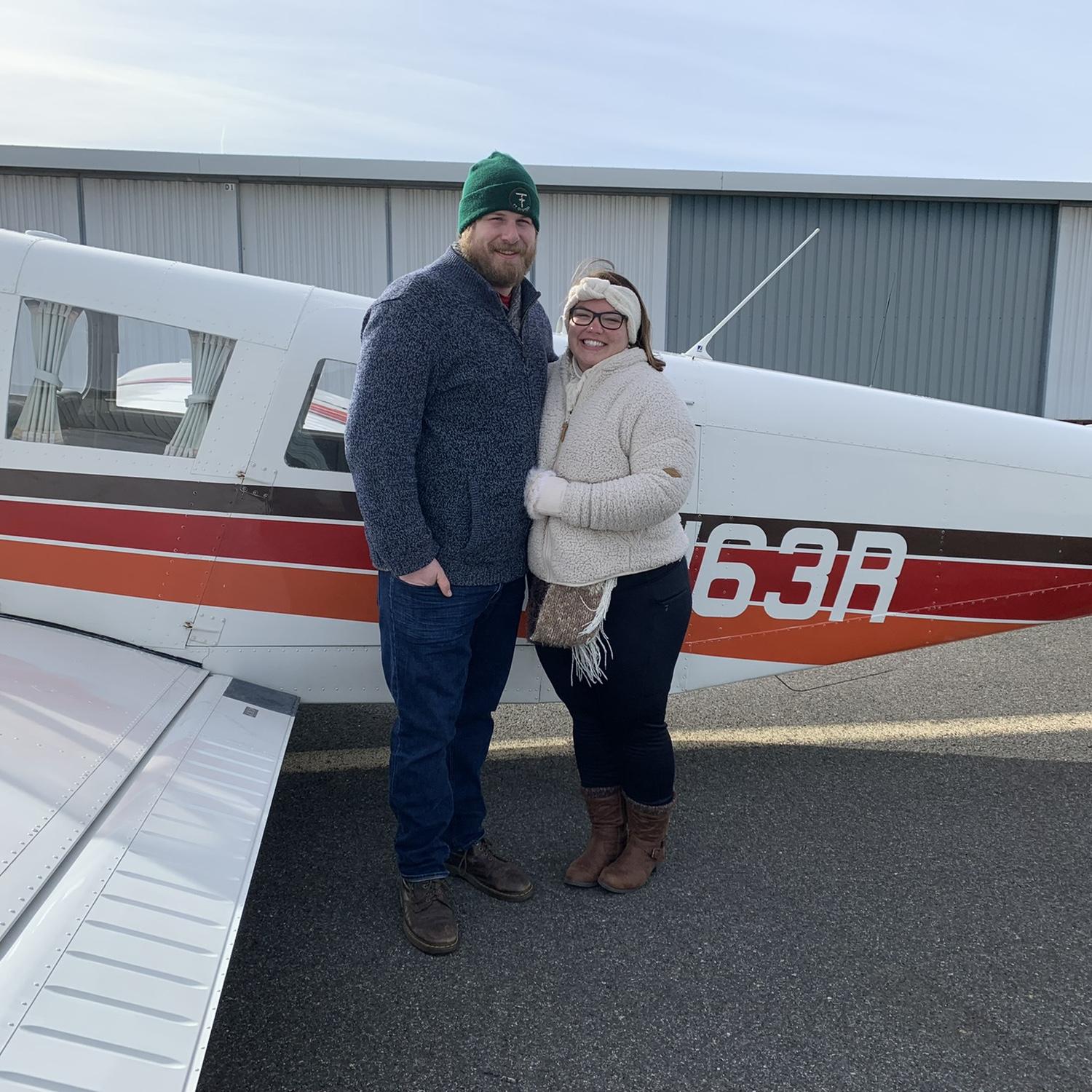 Flying in Scott's Cherokee Six | January 2022 in Williamsburg, VA