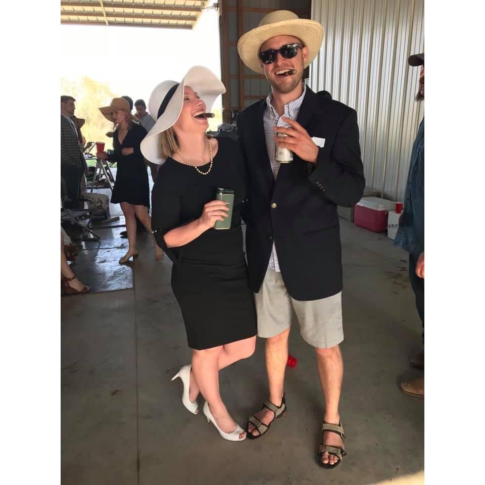 Kentucky Derby with cigars and whiskey #farmlander