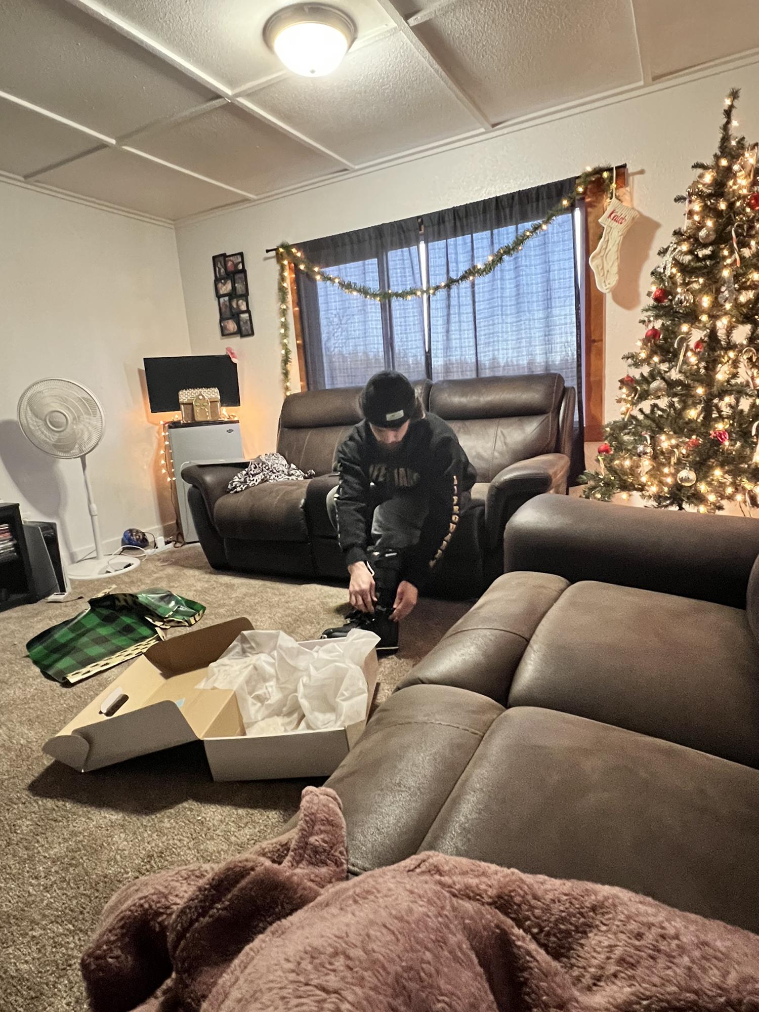 Christmas 2021 was weird. Just the two of us.