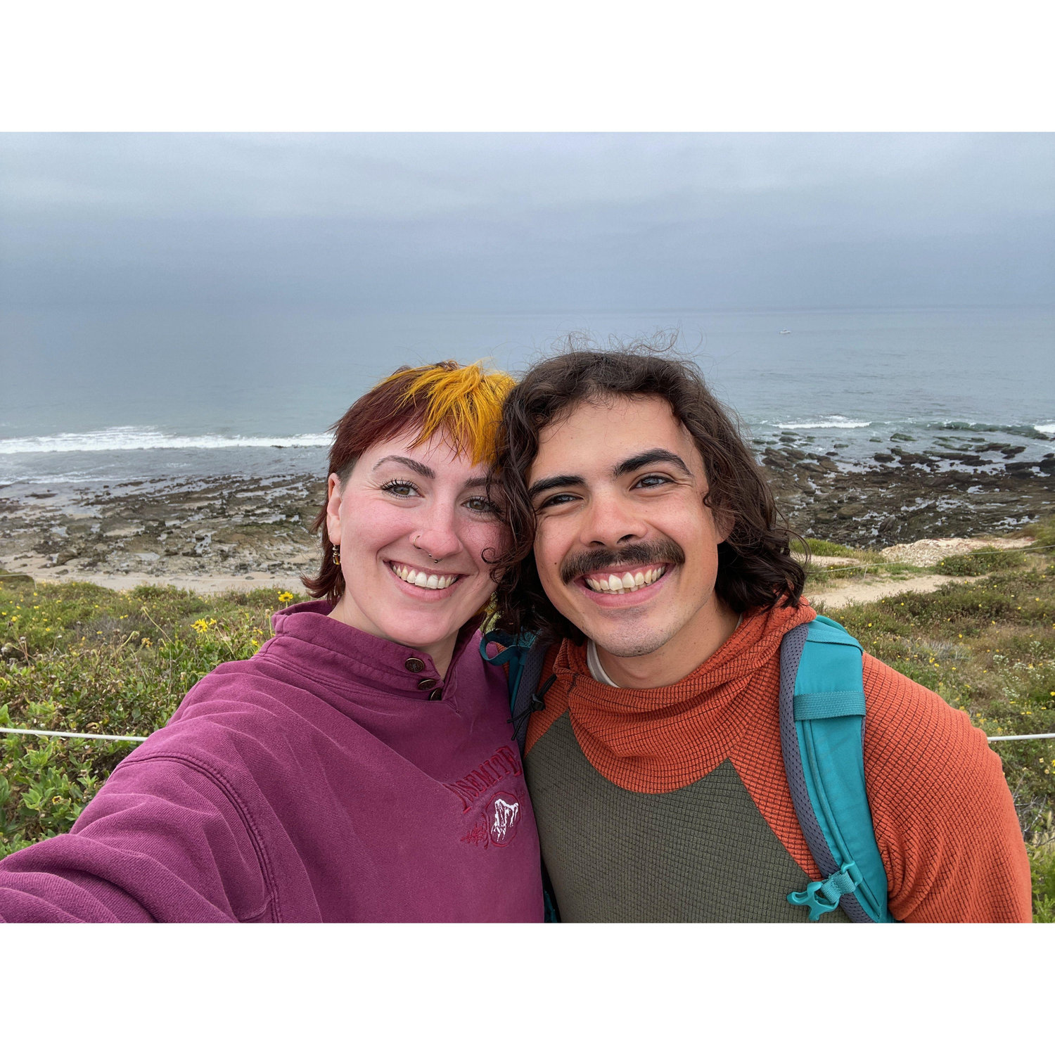 Gavin's first time in California, at the end of our 2 week trip.