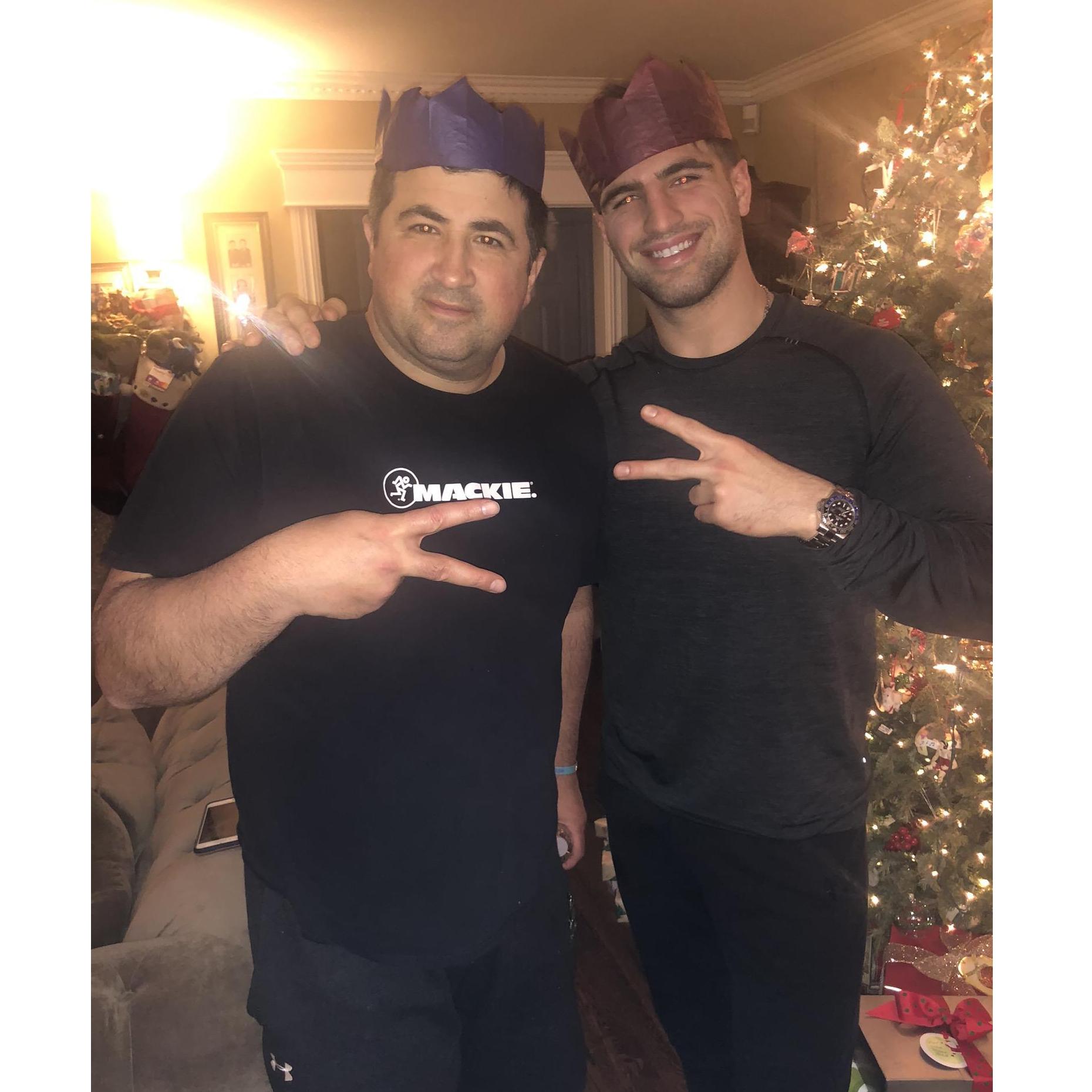 Zack & his godfather, Uncle Steve.