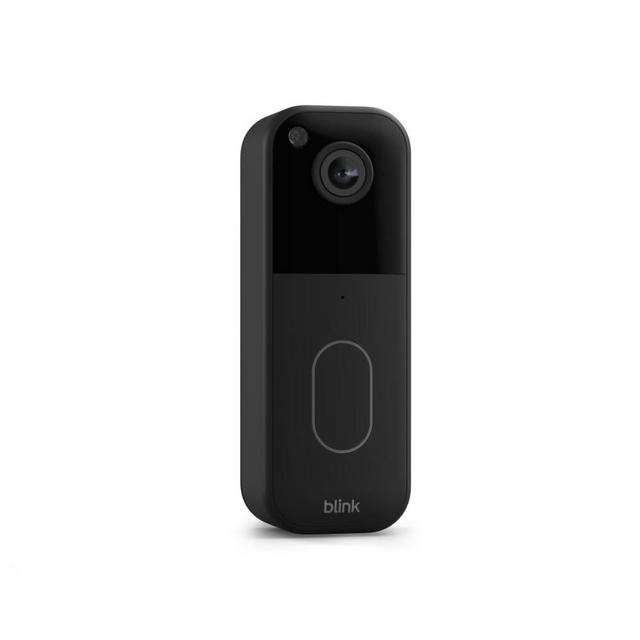 All-new Blink Video Doorbell – Head-to-toe HD view, two-year battery life, and simple setup. Required Sync Module not included – Add-On (Black)
