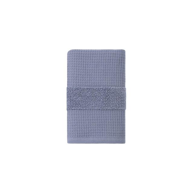 Haven™ Organic Cotton Waffle & Terry Hand Towel in Folkstone Grey