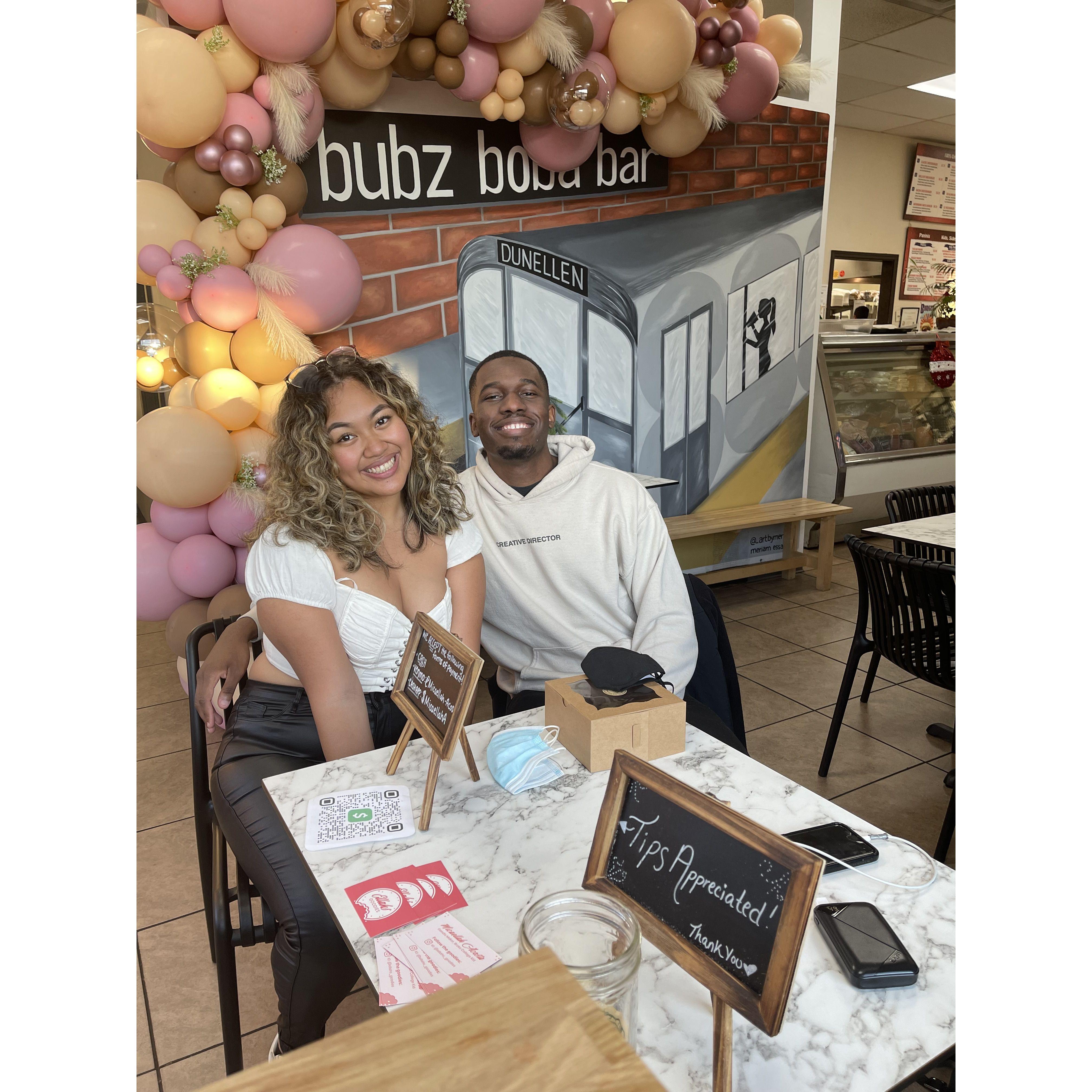 Chad's 1st time running an Ellah's Goodies Pop Up 12/2022