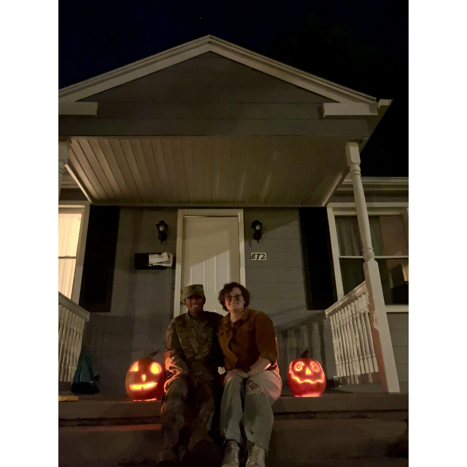 carving pumpkins