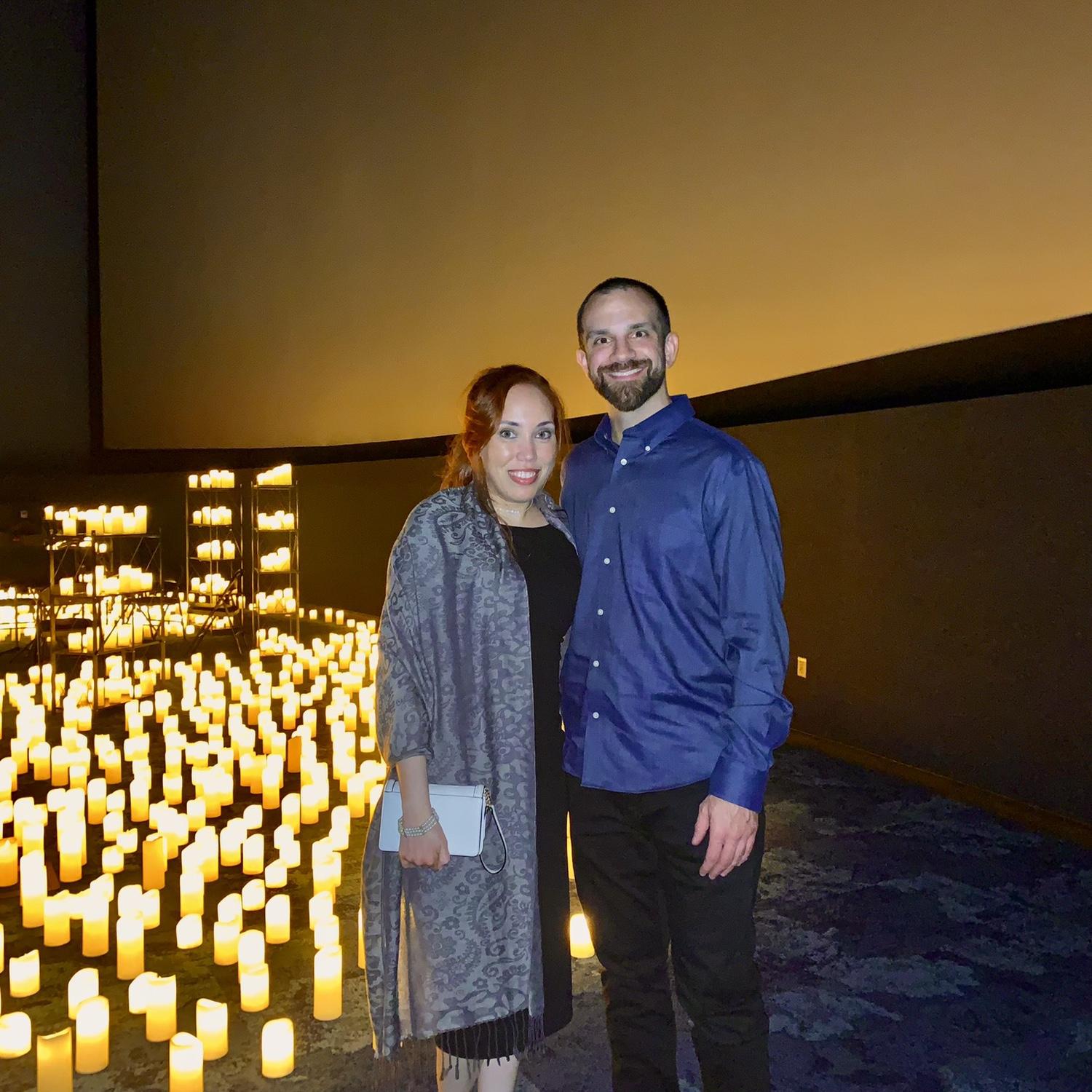Our first fancy date