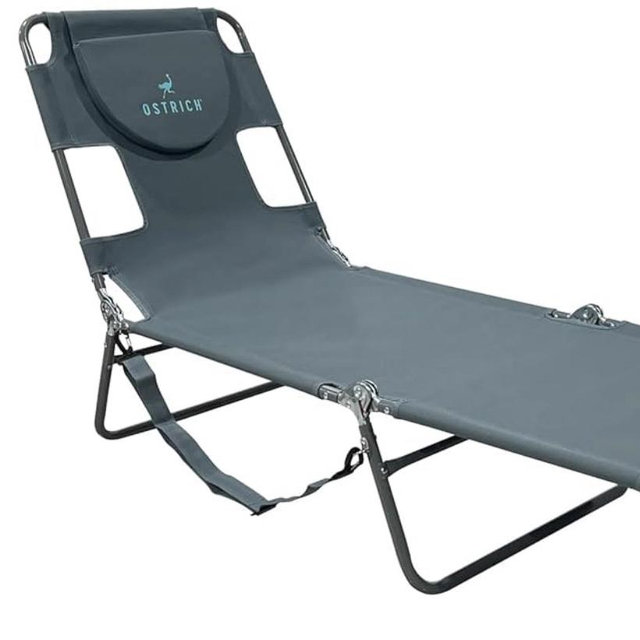 Ostrich Chair Chaise Lounge,Grey