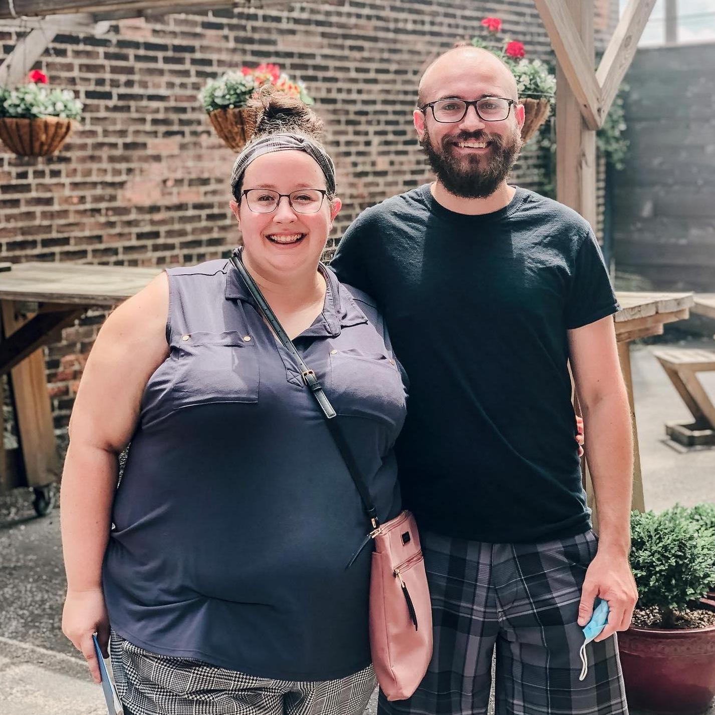 The day we signed on our wedding venue