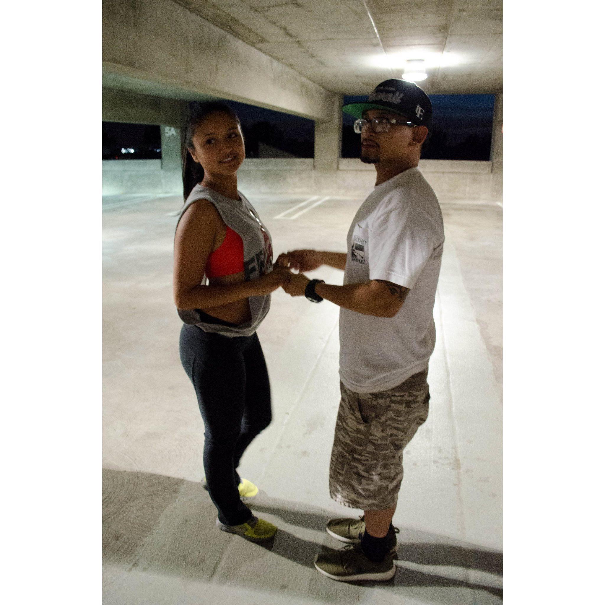 The activity that led us to each other. 
Traditional Dance Practice
March or April 2014