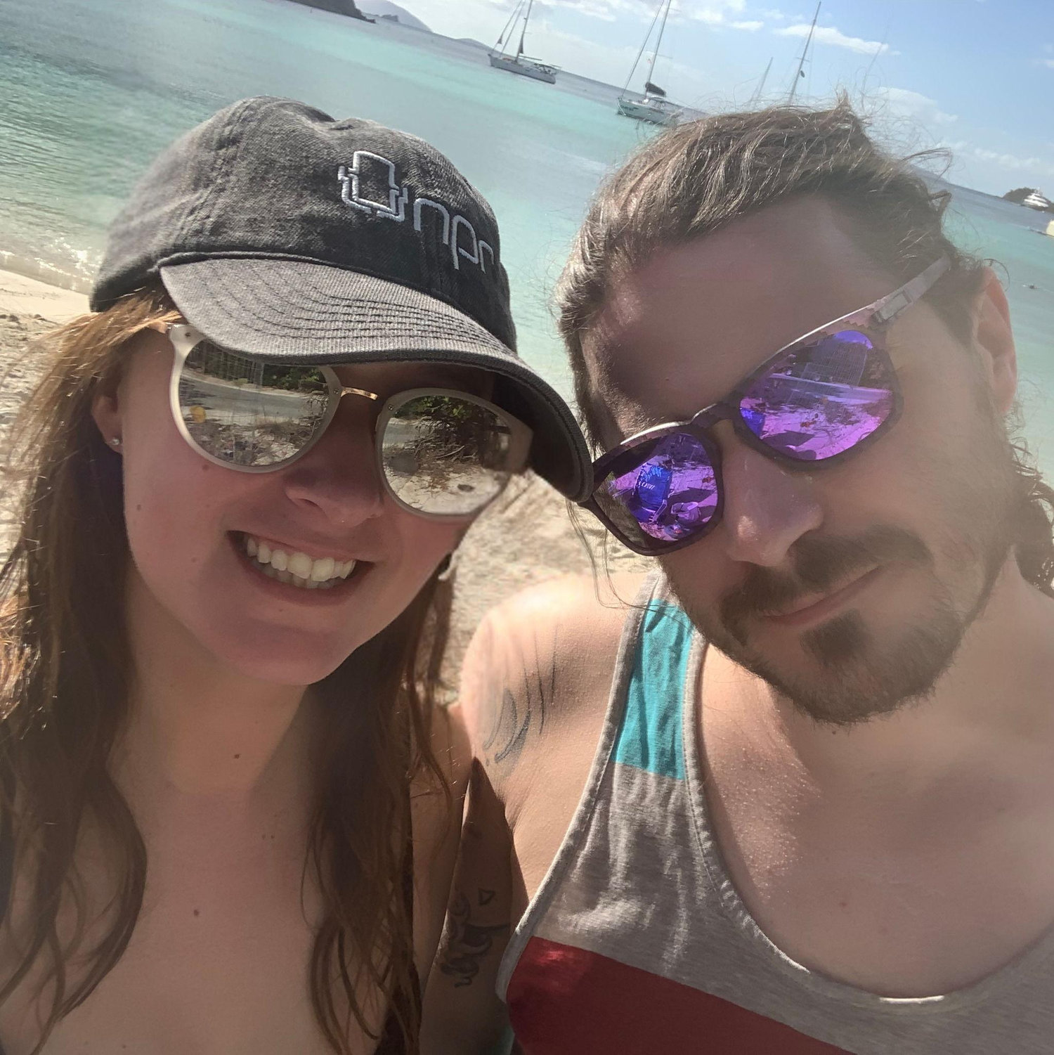 St. John, one of our first trips there!