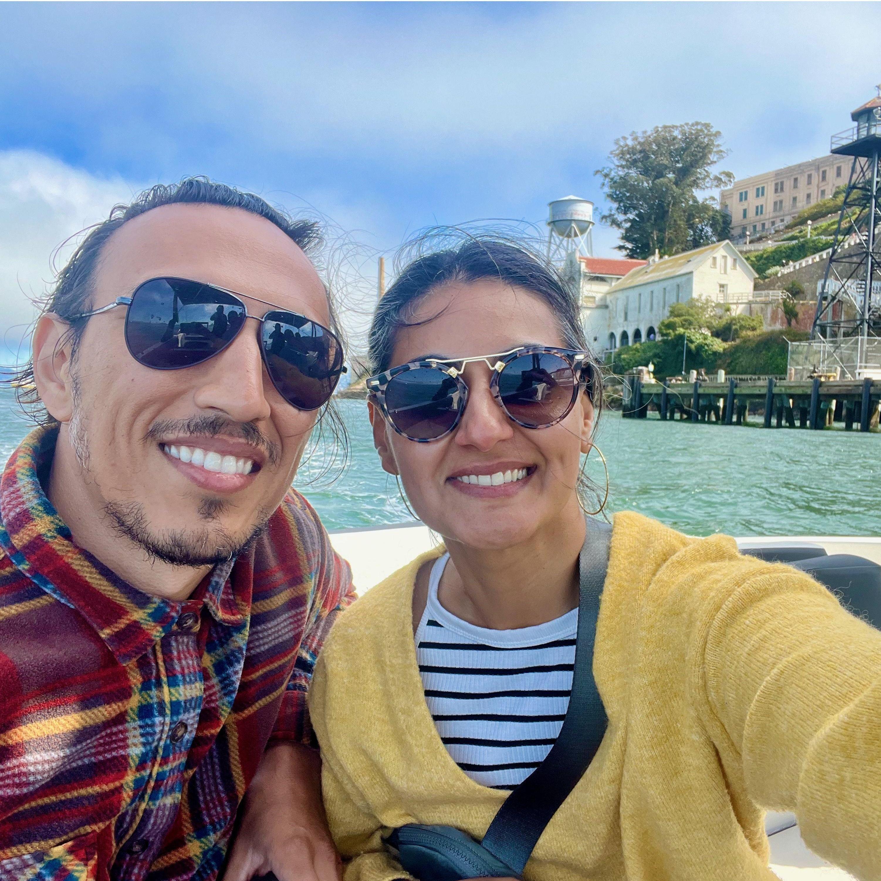 Alcatraz viewing on the bay