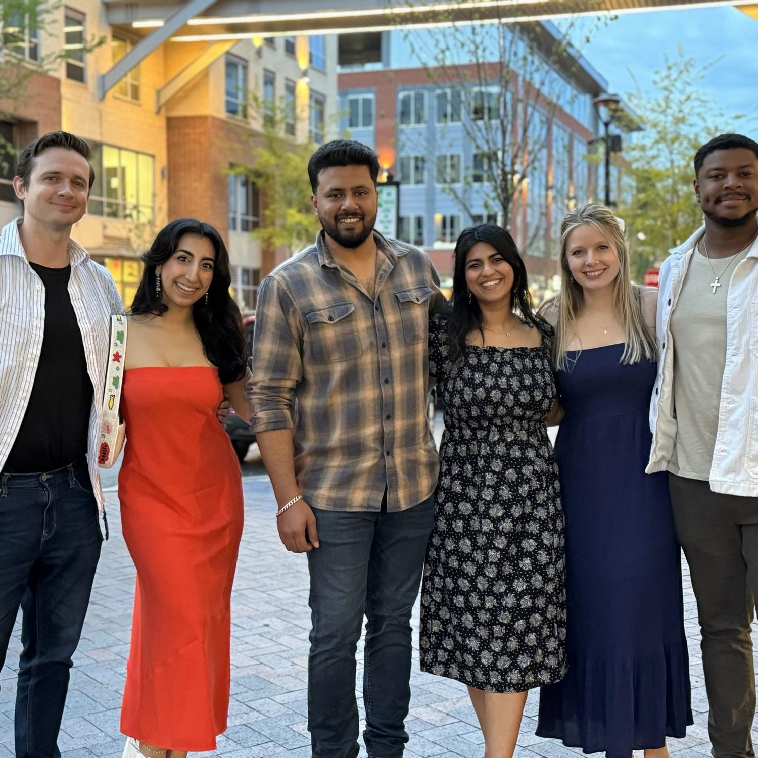 Lifelong friends celebrate the couple 🎉
