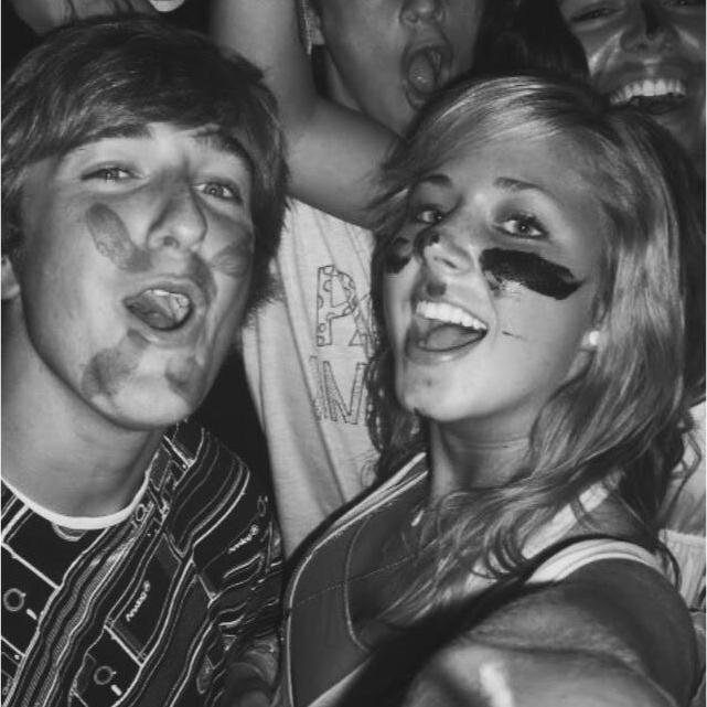 bringing it all the way back to high school, our first photo ever together.