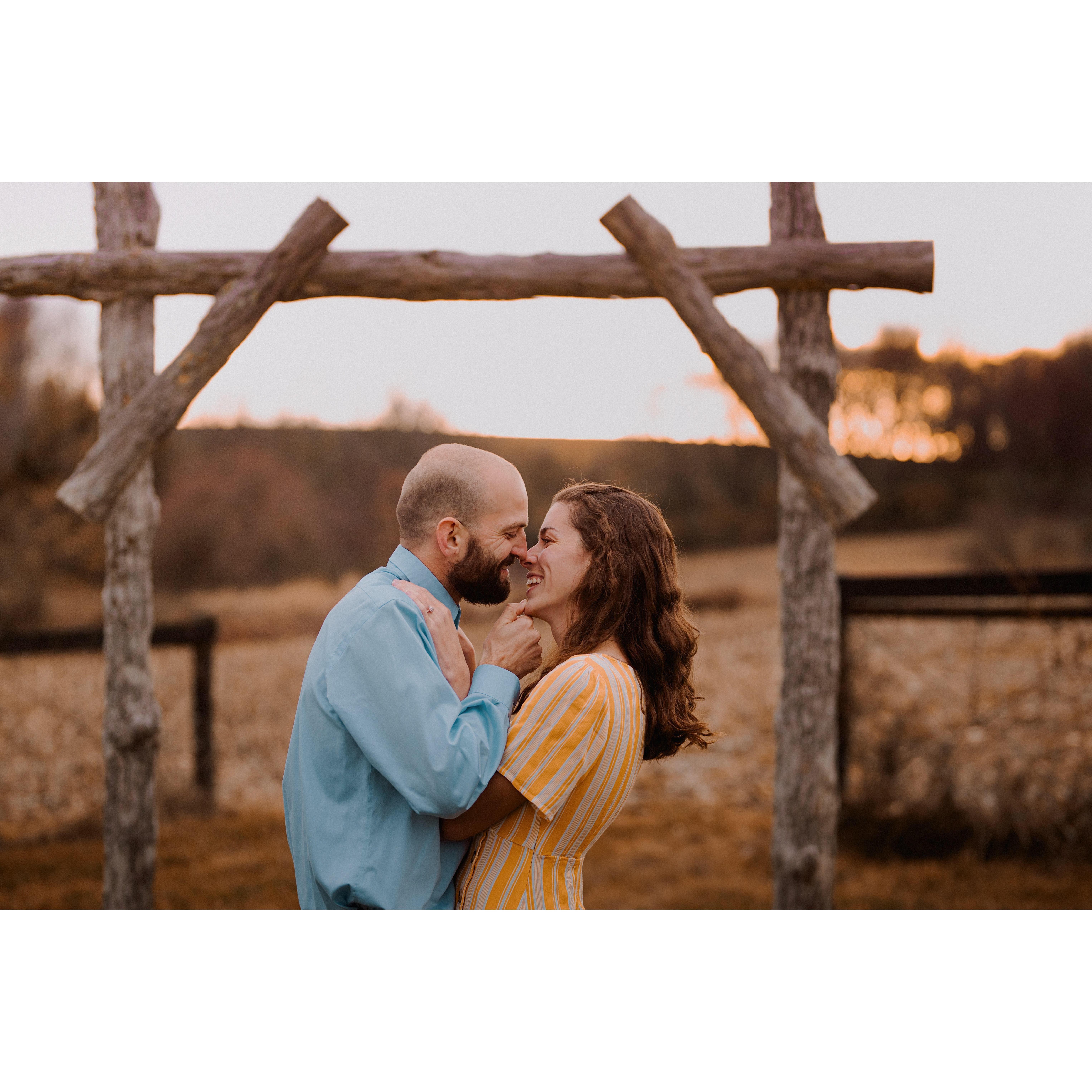 We had our engagement photos done by Ariana Jordan Photography, and she is doing our wedding photos as well. We are so thrilled with how they turned out!