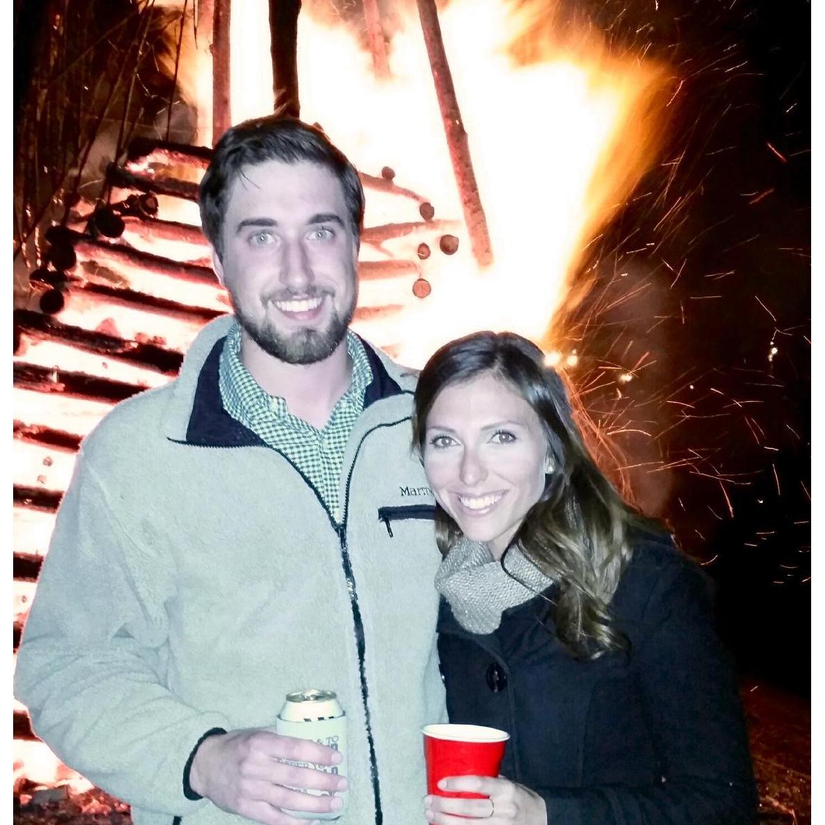 Christmas Eve Bonfires 2014