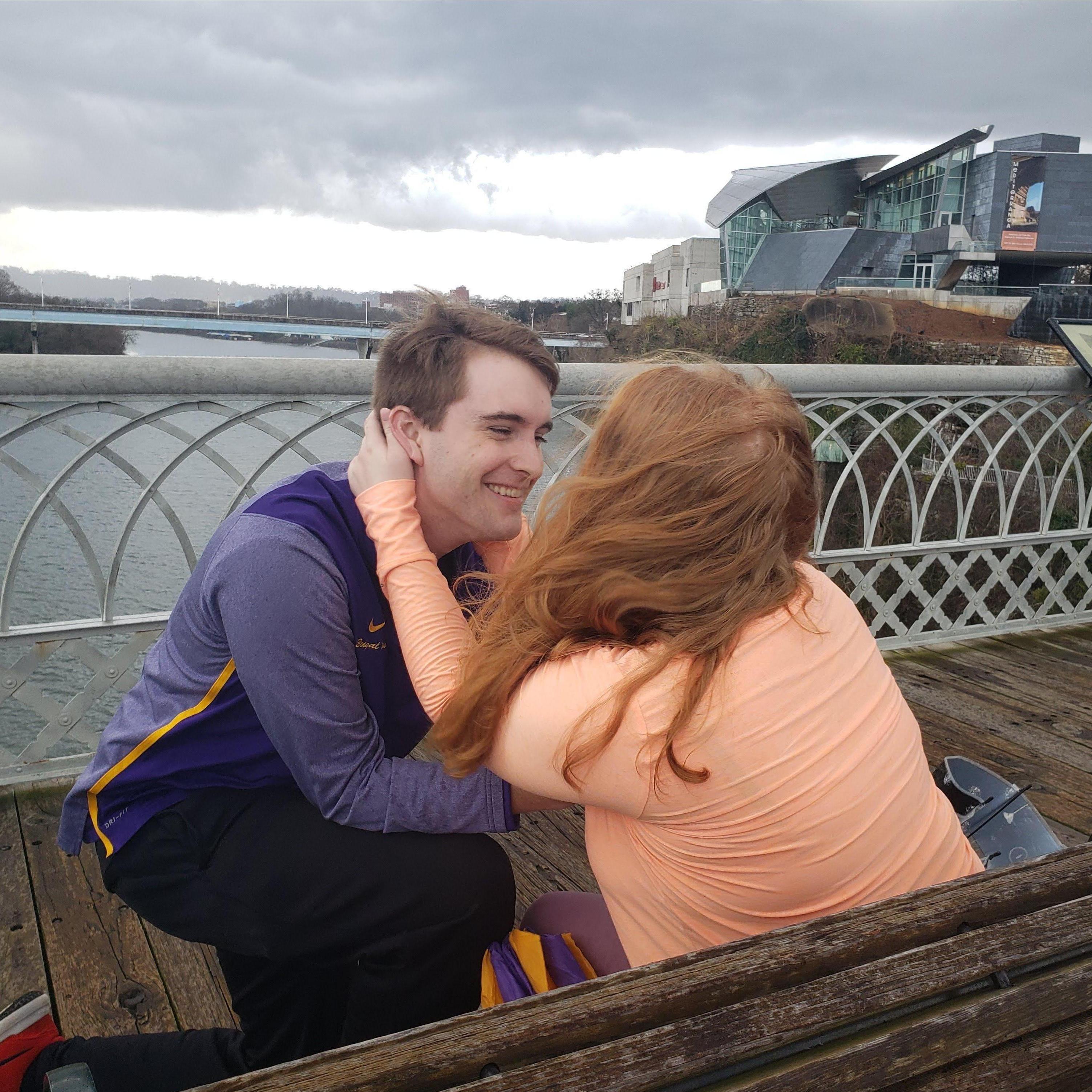 She said yes!