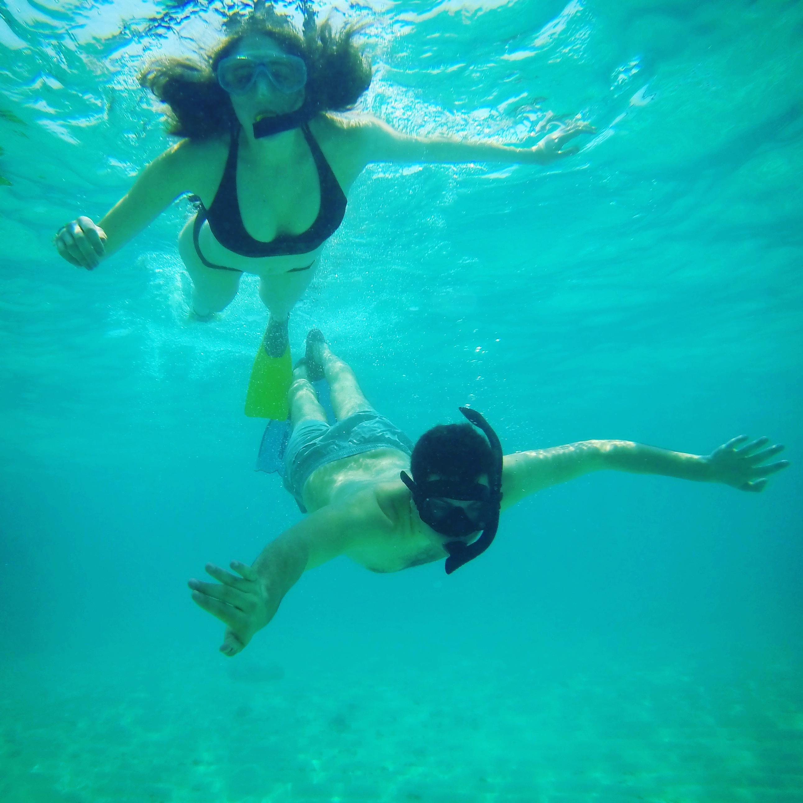 Snorkeling near Cartagena, Colombia, March 2018
