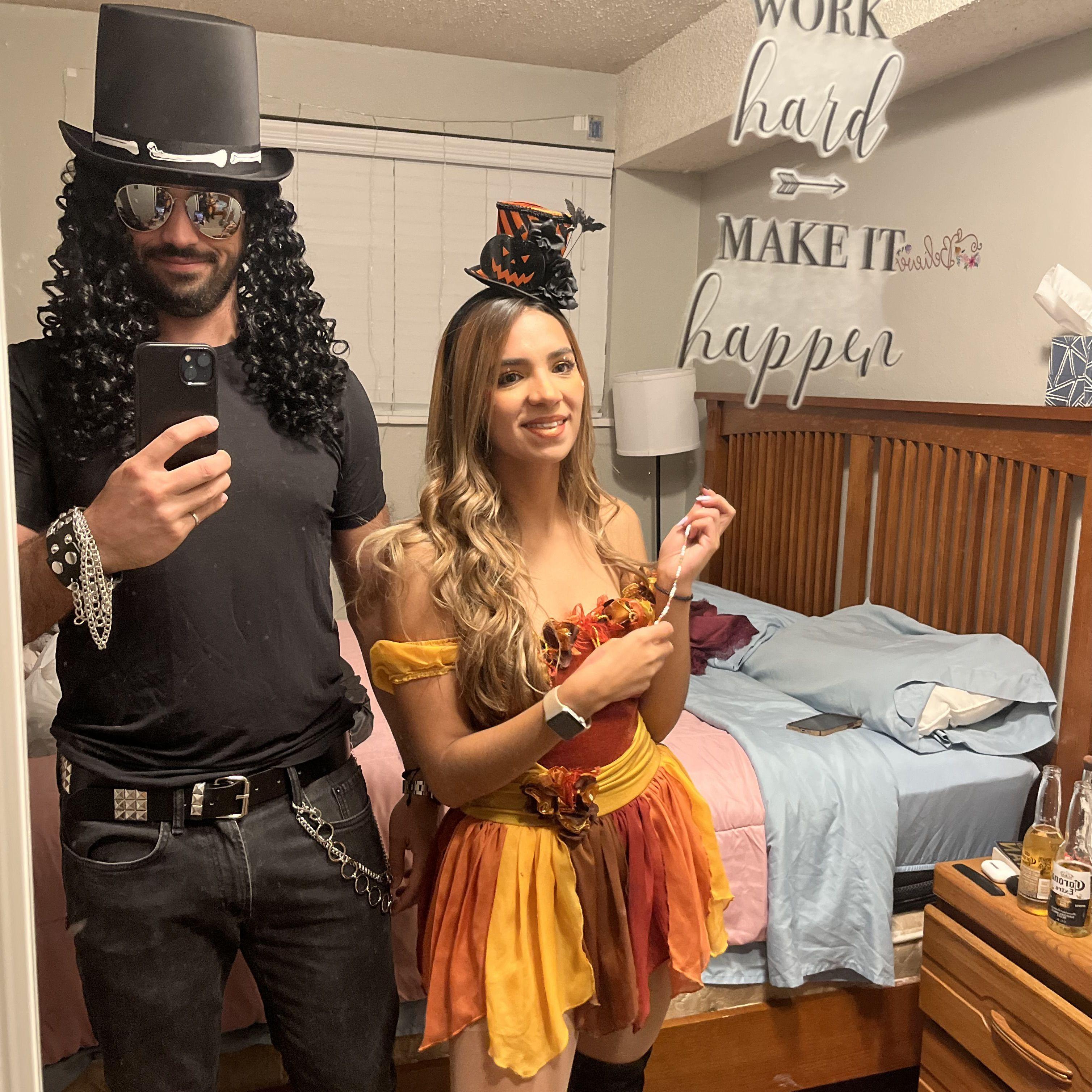Our very first Halloween together 🎃👻🕸️