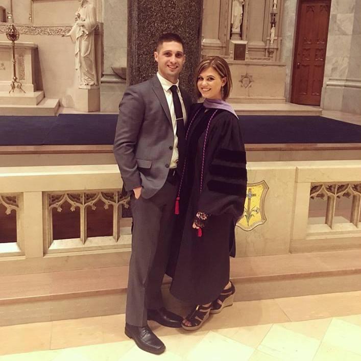 Abbey's hooding ceremony