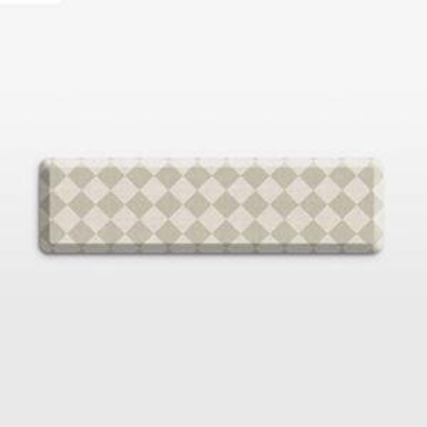 GelPro Diamond Beige Comfort Kitchen Mat, 20"x72" + Reviews | Crate & Barrel