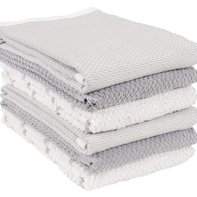 DYHOLILAND Hand Towels for Bathroom 100% Cotton Soft Highly Absorbent Hand  Towel