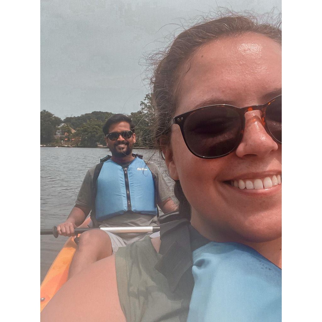 Kayaking on the Potomac River