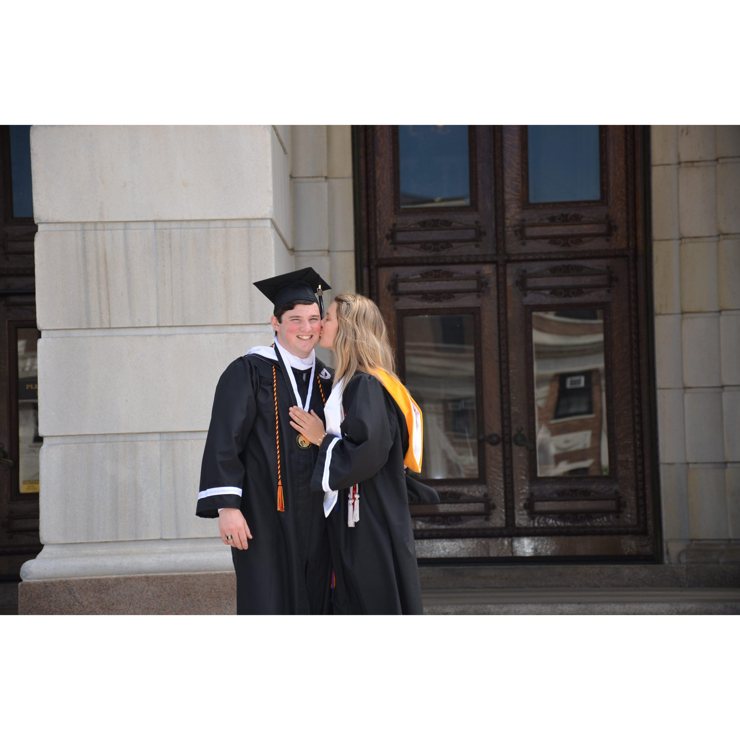 We both graduated from Providence College in May of 2017!