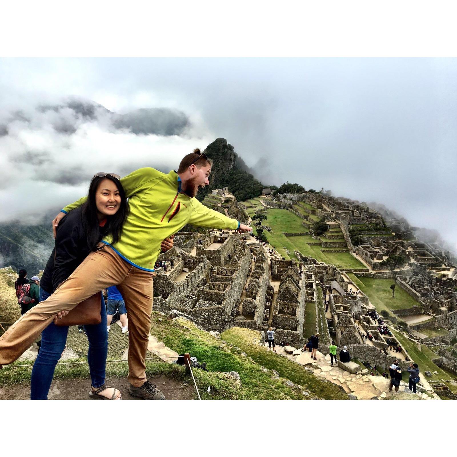 When we did a 5 day hike to Machu Picchu without enough training beforehand