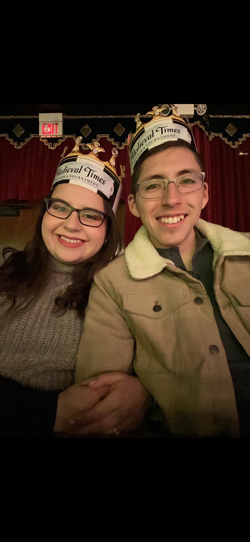 Went to see a Medieval Times show! Our team won!! 🏰