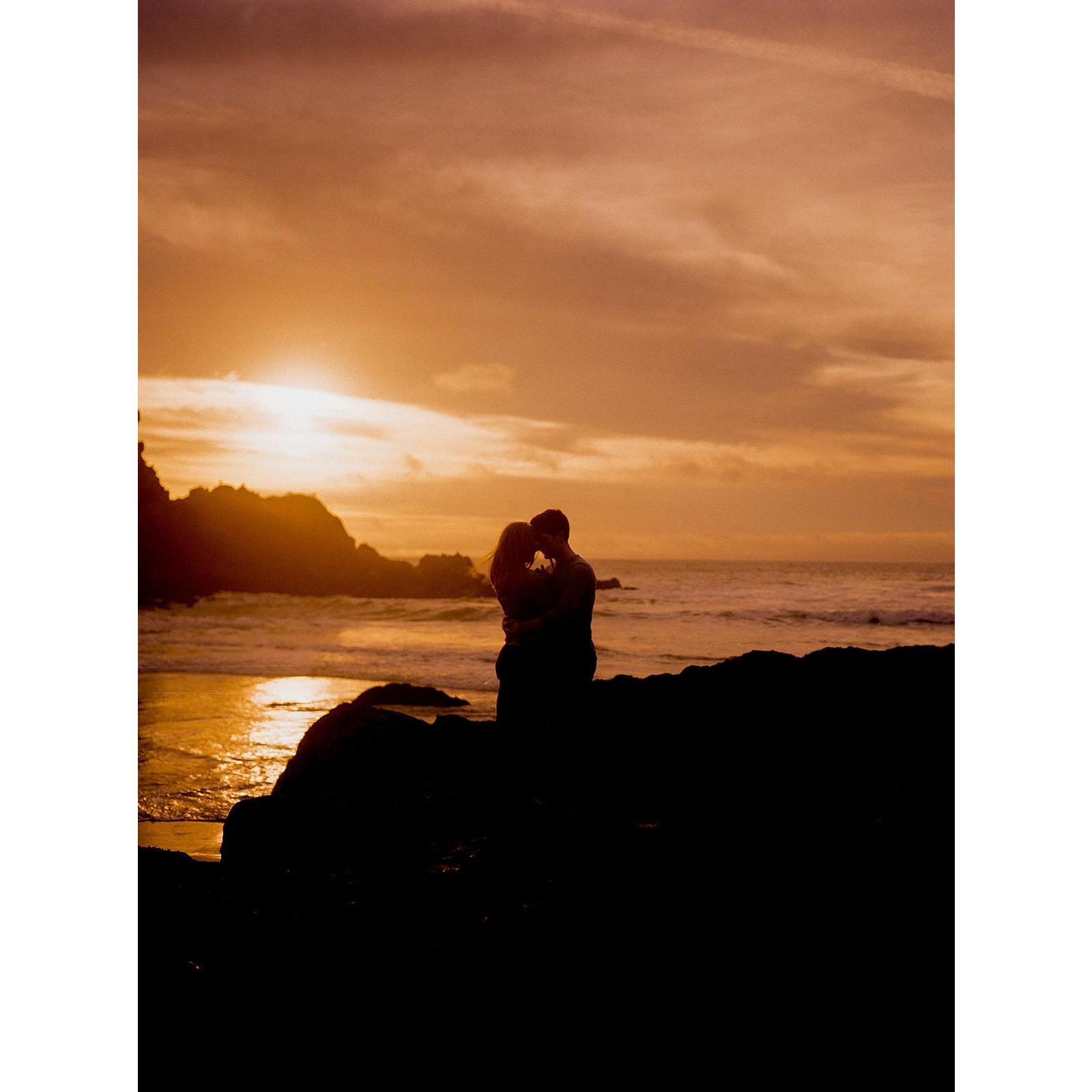 gorgeous film photo from our engagement