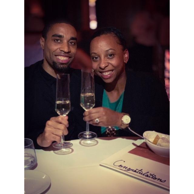 When he asked... and she said I YES!