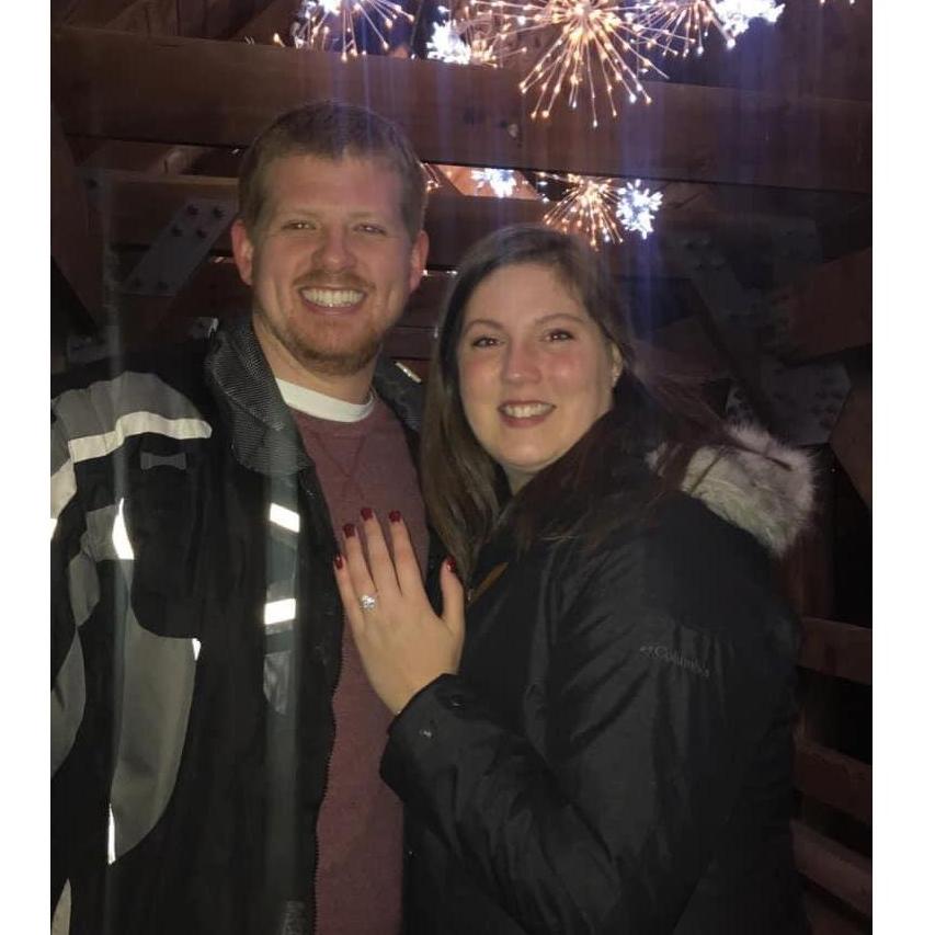 He asked, I said "YES!"