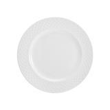 Trellis White Salad Plate