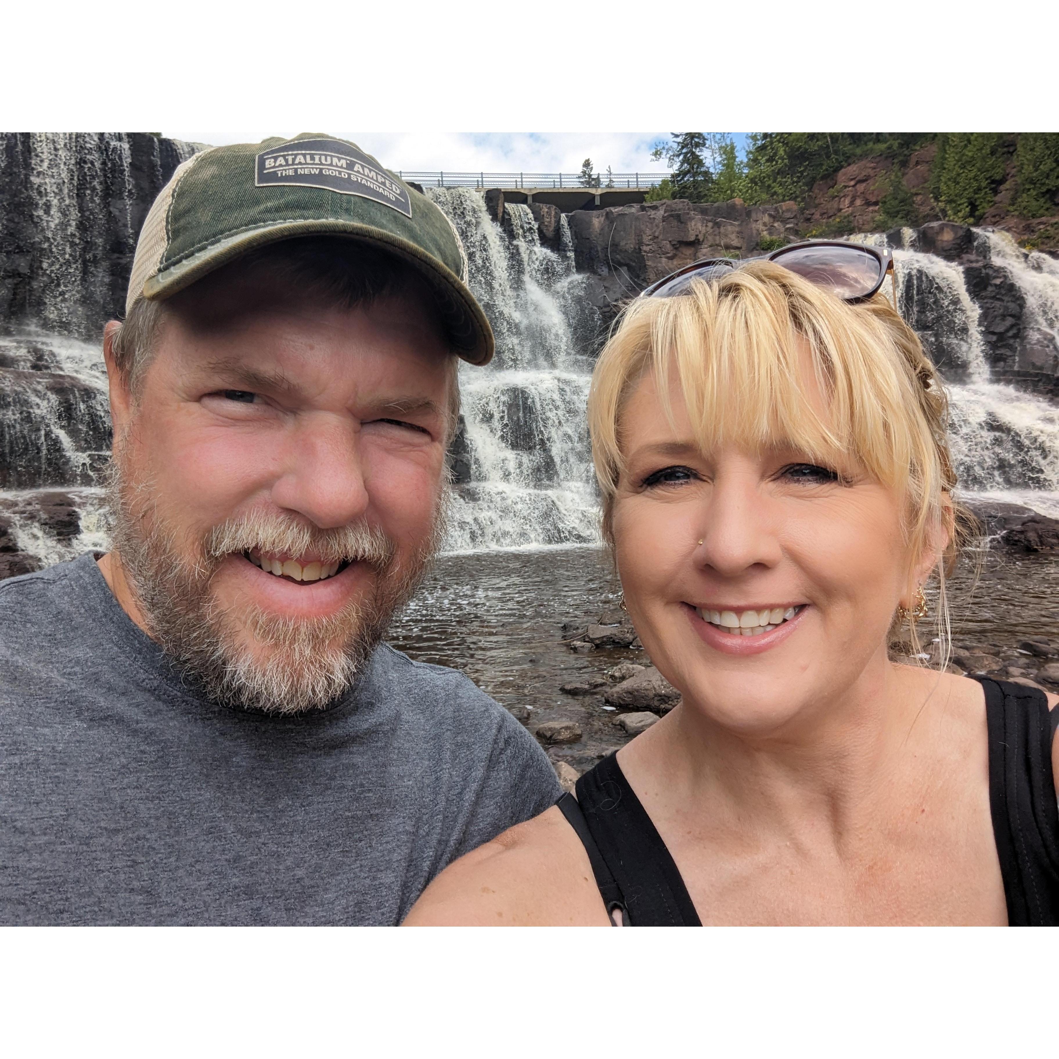 Our trip to Gooseberry Falls, MN