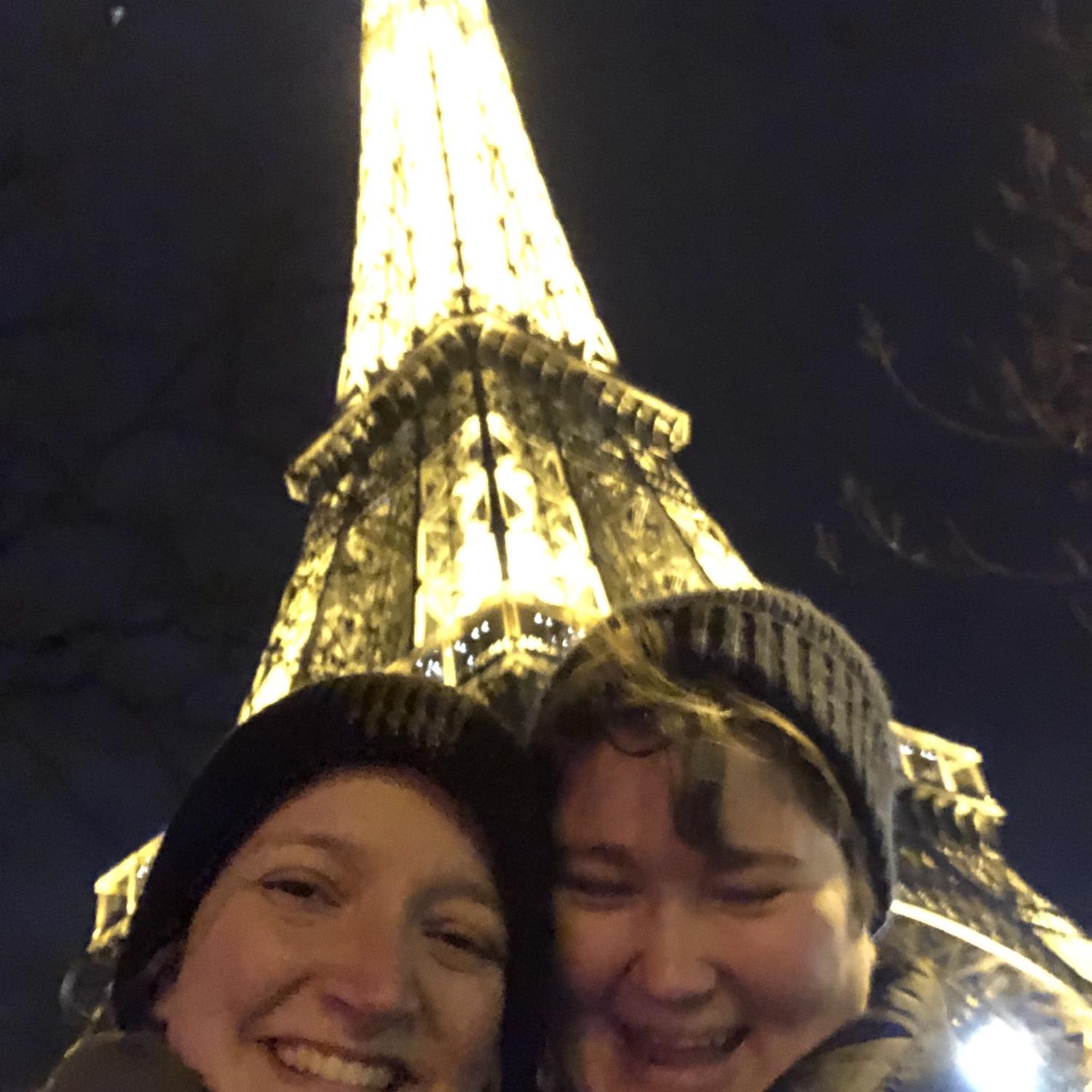 Visiting the Eiffel Tower