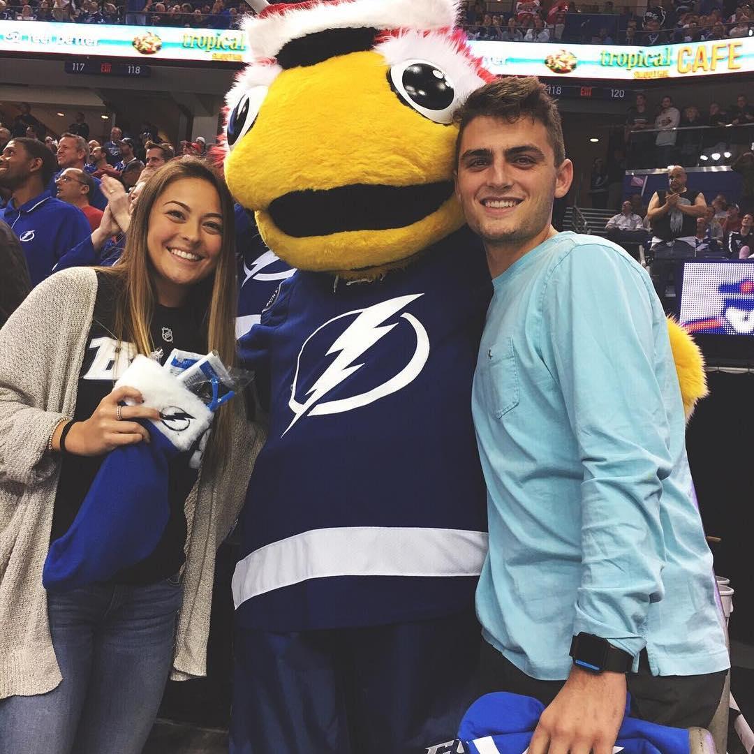 One of many Lightning games, GO BOLTS!!
