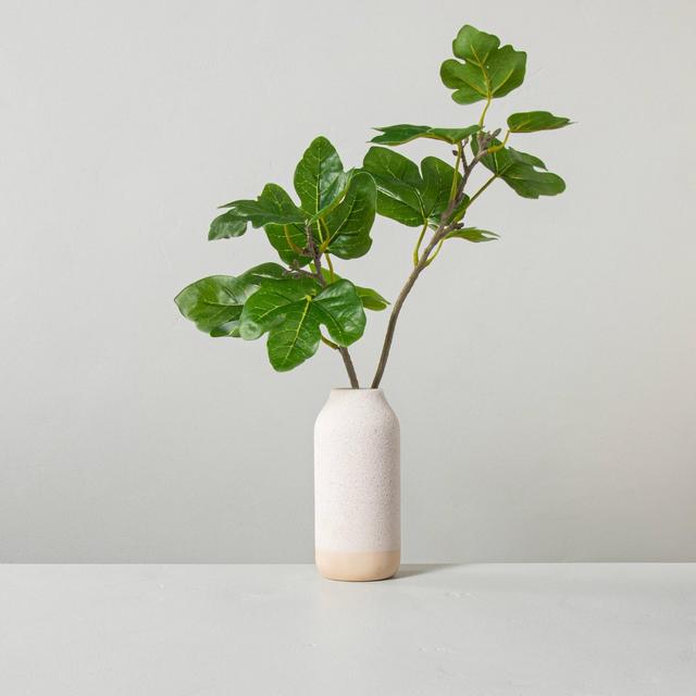 16" Faux Fig Leaf Branch Potted Arrangement - Hearth & Hand™ with Magnolia