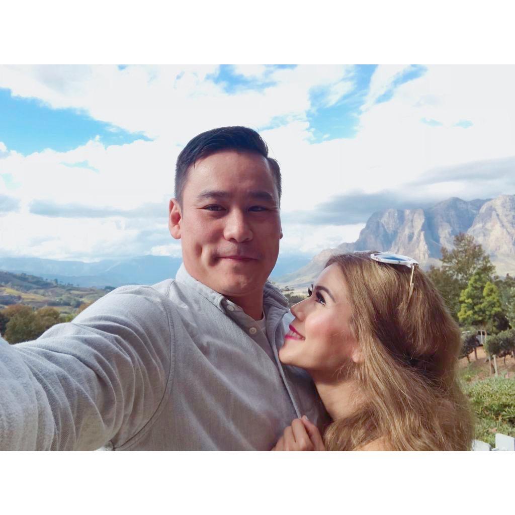 Enjoying South Africa's Wine Country. Someone might love someone else more.