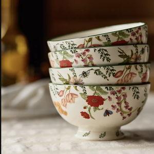 Eden Stoneware Cereal Bowls, Set of 4