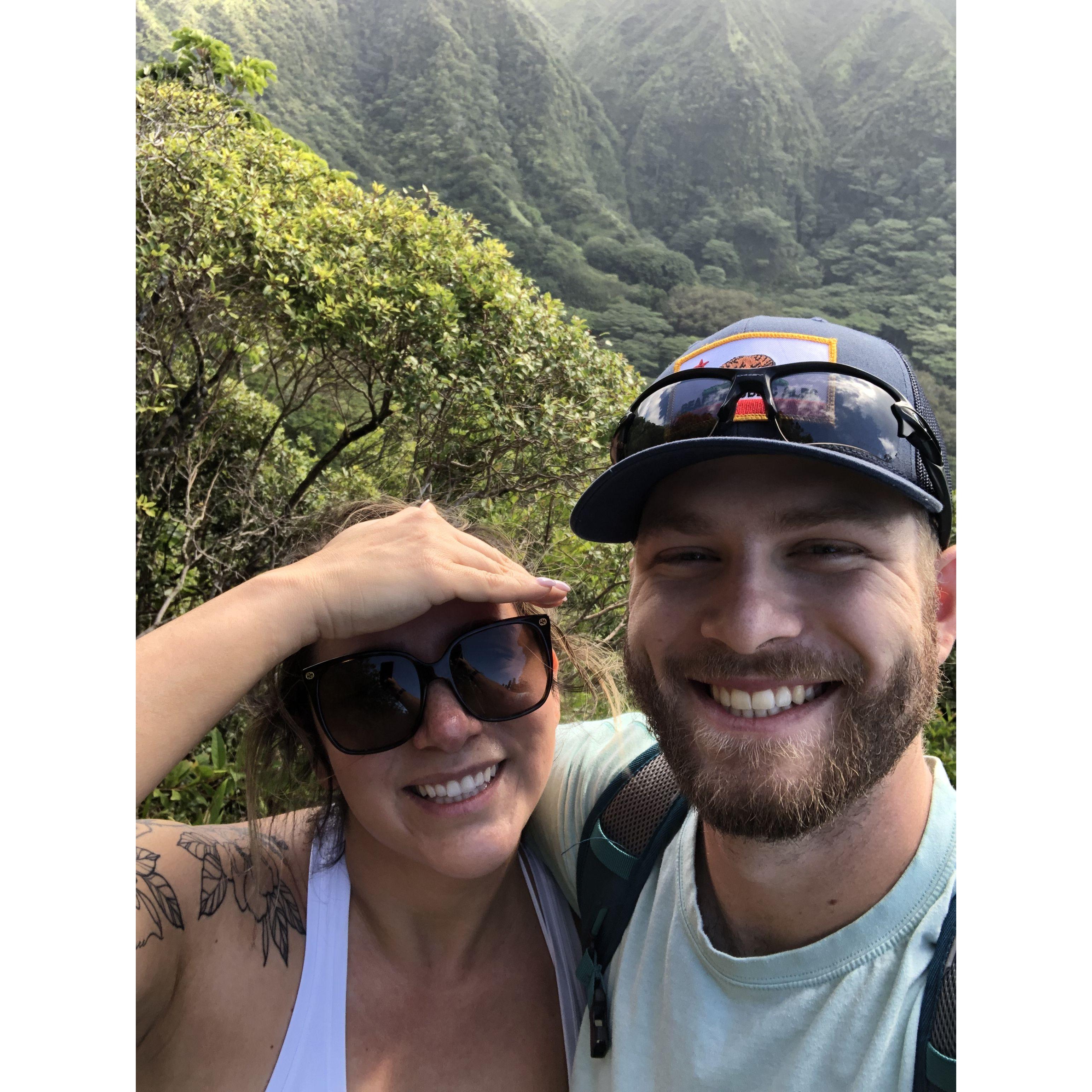 Our first trip together- Hawaii