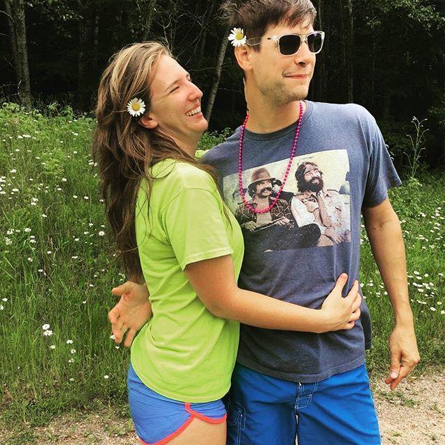Squeezing Matt.