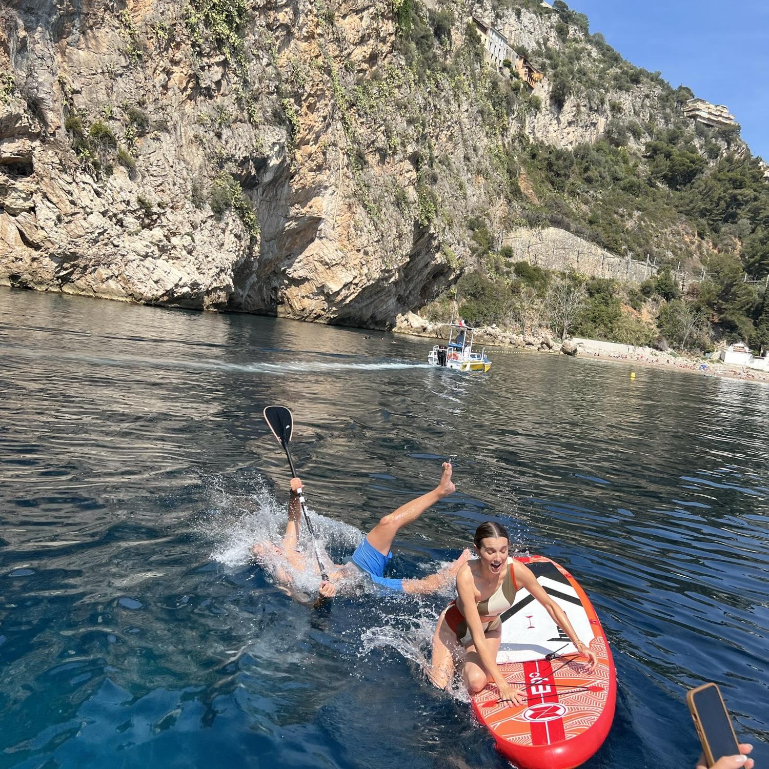 Summer fun in Nice, France, with Megan’s family.