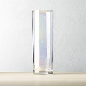 Cylinder Iridescent Champagne Flute