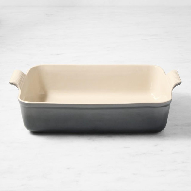 Le Creuset Heritage Stoneware 6.5 Qt Lasagna Pan, Oyster