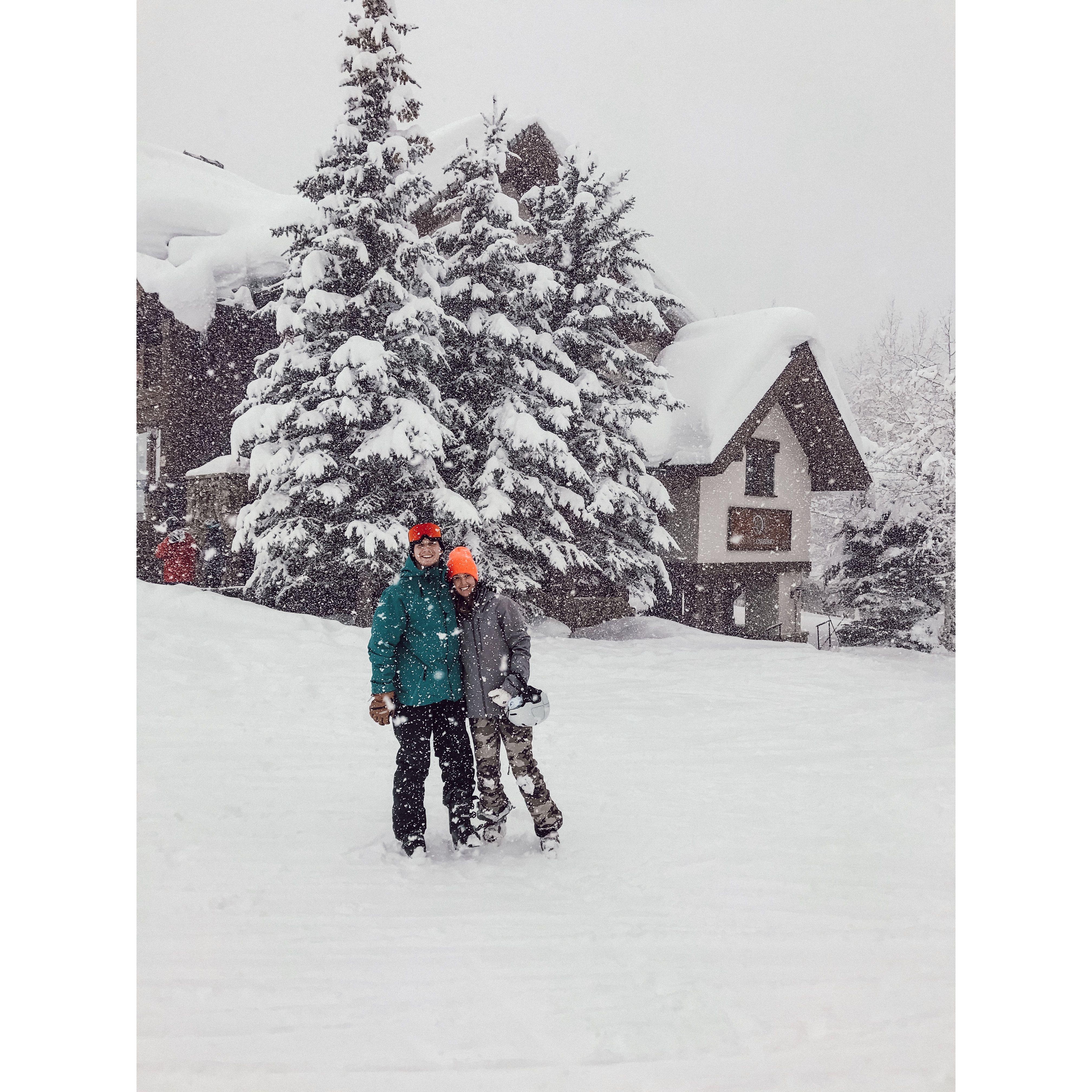 Powder Day in Beaver Creek, CO.